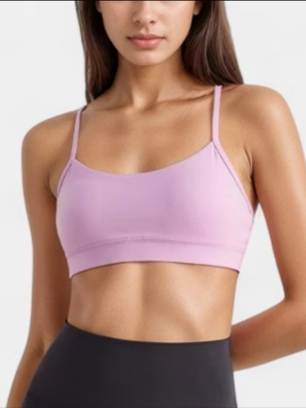 Anna-Kaci Lilac Sports Bra Nwt Sz.M
